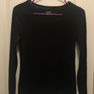 Black long sleeve shirt